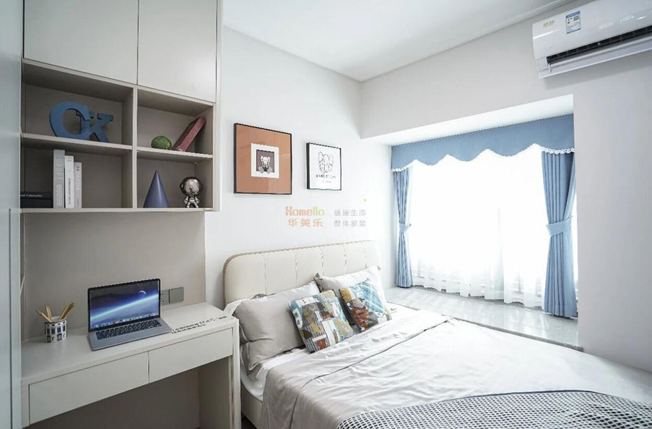 【實景案例】保利和悅春風四居室：把‘少即是多’玩到了極致”